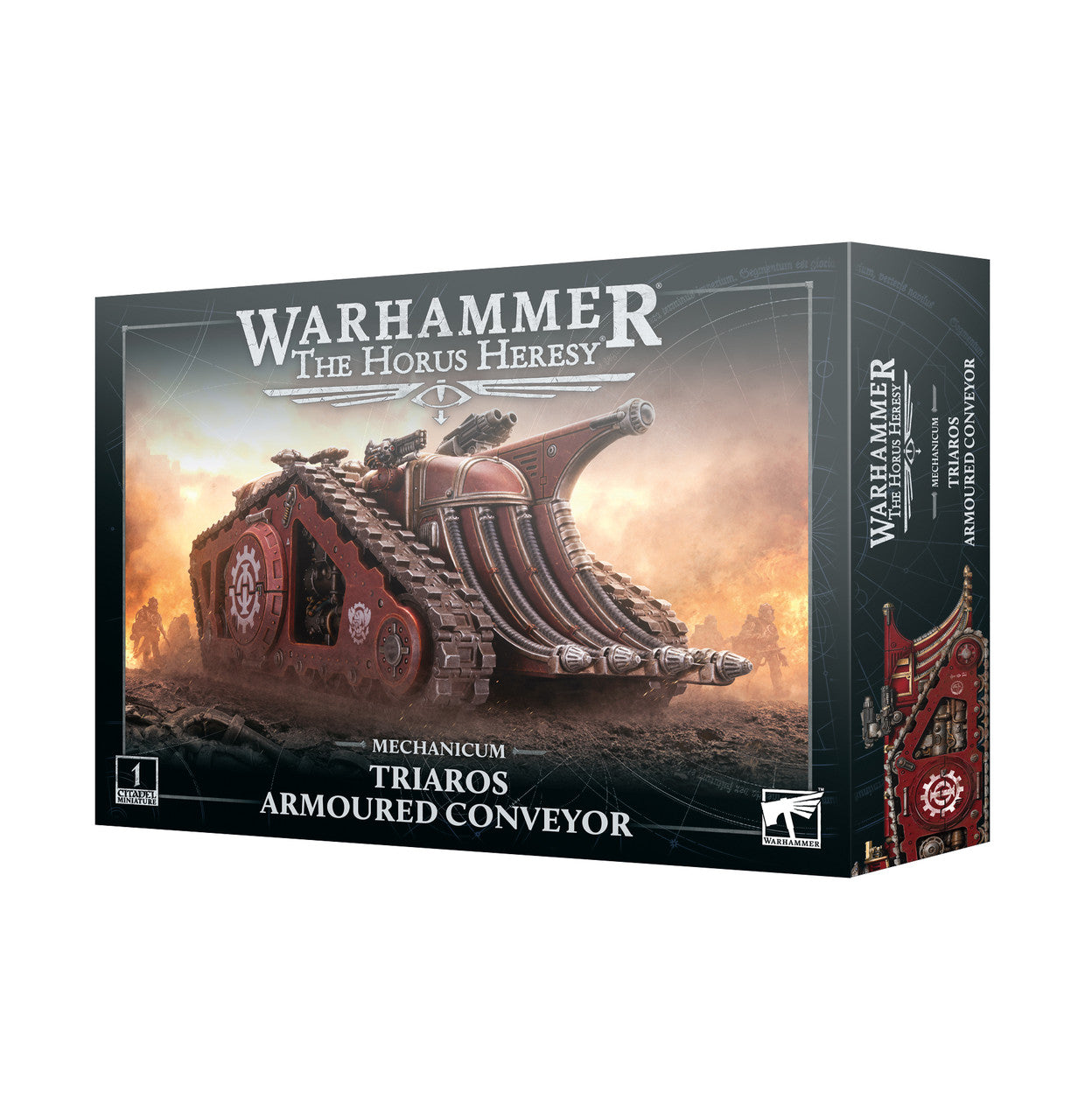 Games Workshop Horus Heresy Loyalist Mechanicum Triaros Armoured Conveyor Plastic Box 31-92
