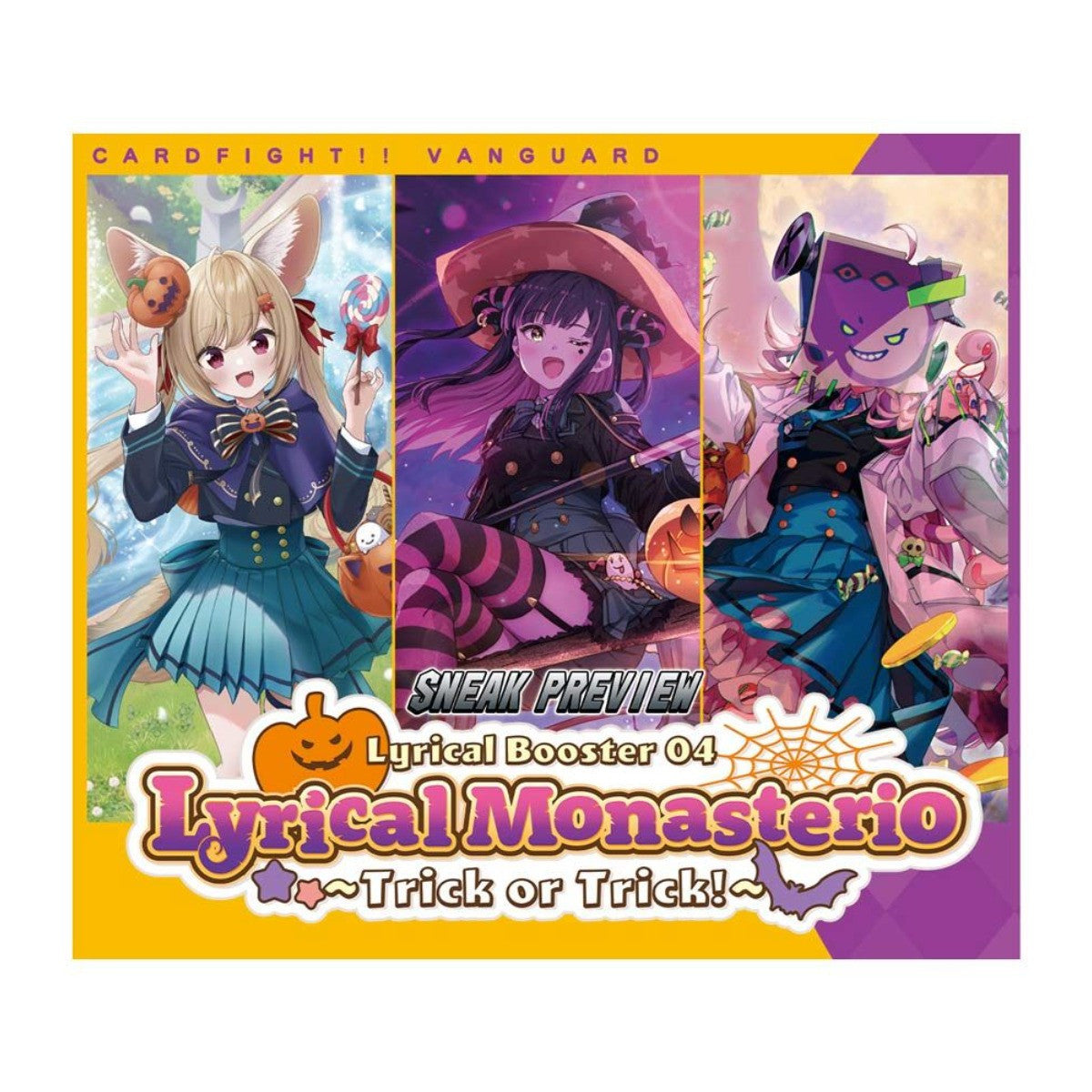 Cardfight Vanguard Overdress Sneak Preview Kit Lyrical Monasterio Trick-Or-Trick BUSVGEDLBT04SP