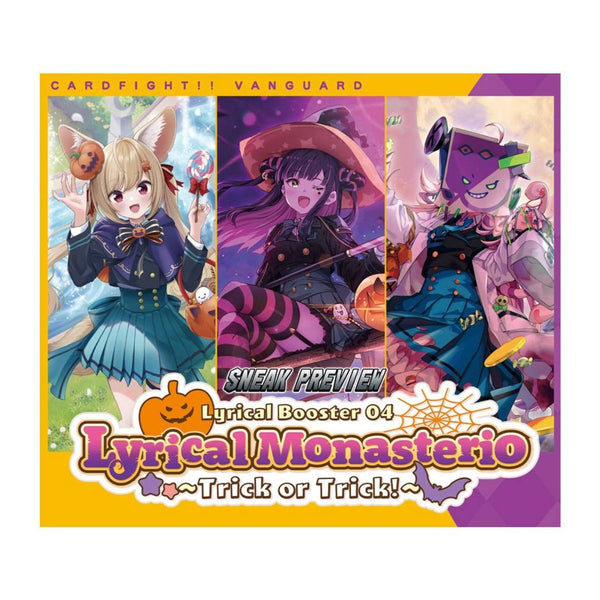 Cardfight Vanguard Overdress Sneak Preview Kit Lyrical Monasterio Trick-Or-Trick BUSVGEDLBT04SP