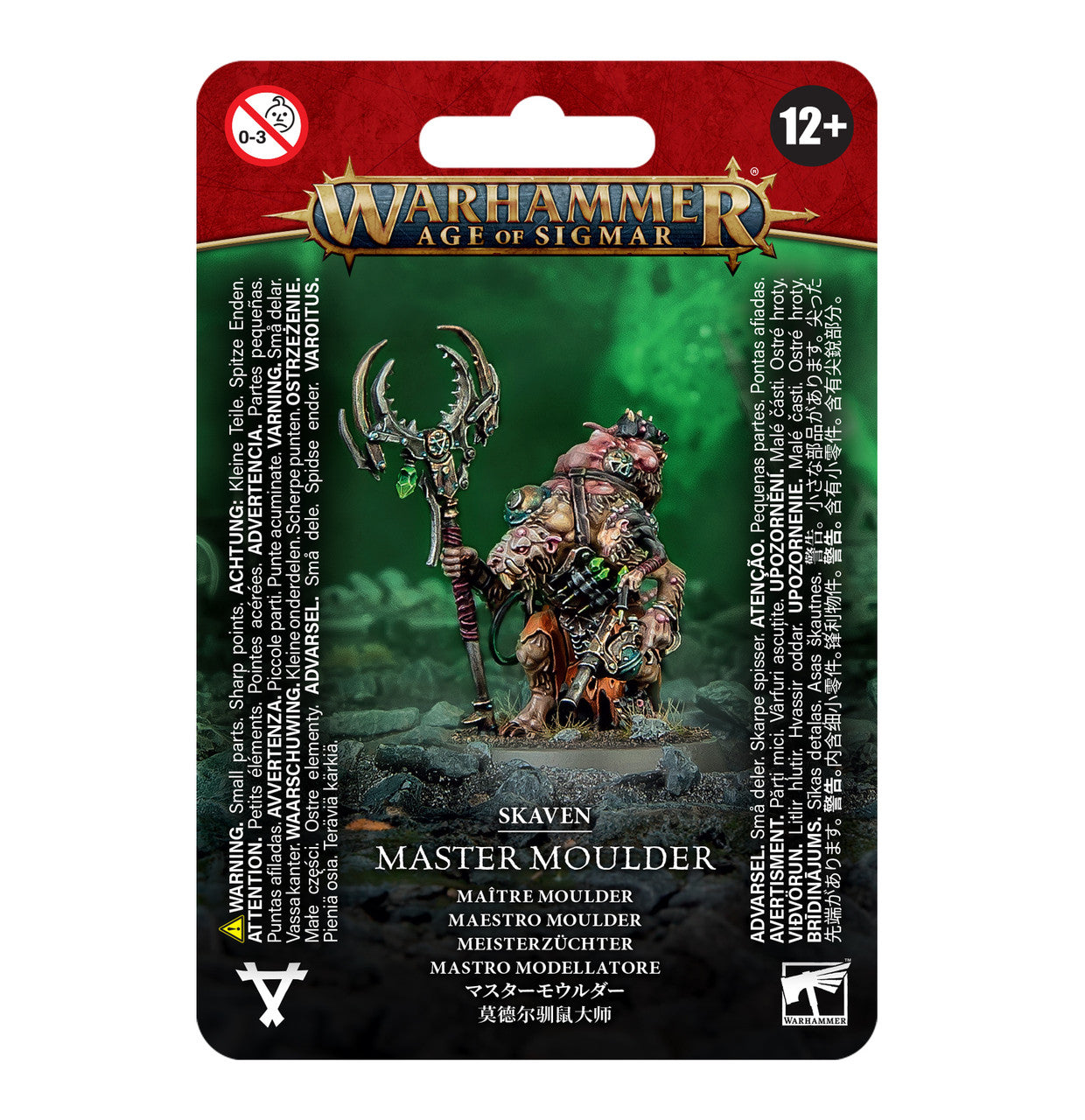 Games Workshop Warhammer Age Of Sigmar Skaven Master Moulder Plastic Clam 90-40
