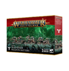 Games Workshop Warhammer Age Of Sigmar Skaven Warpspark Weapon Battery Plastic Box 90-45