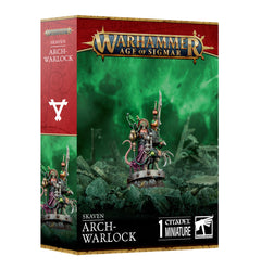 Games Workshop Warhammer Age Of Sigmar Skaven Arch Warlock Plastic Box 90-48