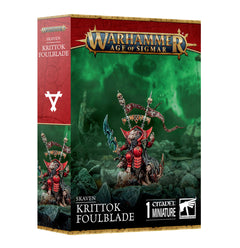 Games Workshop Warhammer Age Of Sigmar Skaven Krittok Foulblade Plastic Box 90-49