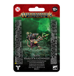 Games Workshop Warhammer Age Of Sigmar Skaven Warlock Galvaneer Plastic Clam 90-51