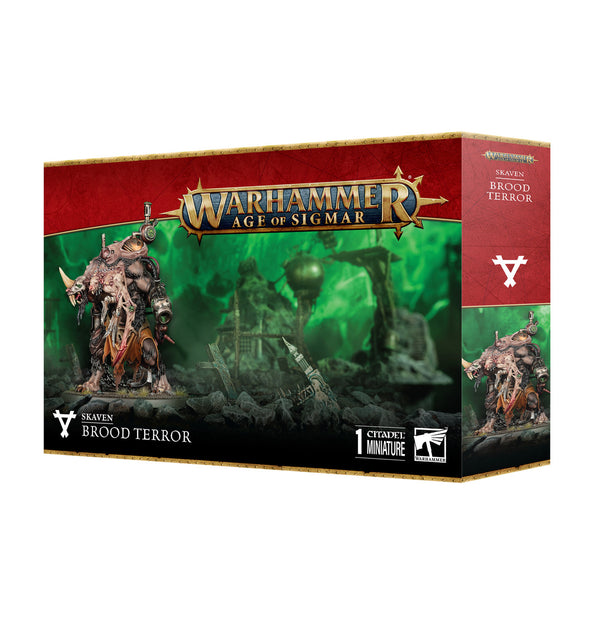 Games Workshop Warhammer Age Of Sigmar Skaven Brood Terror Plastic Box 90-52