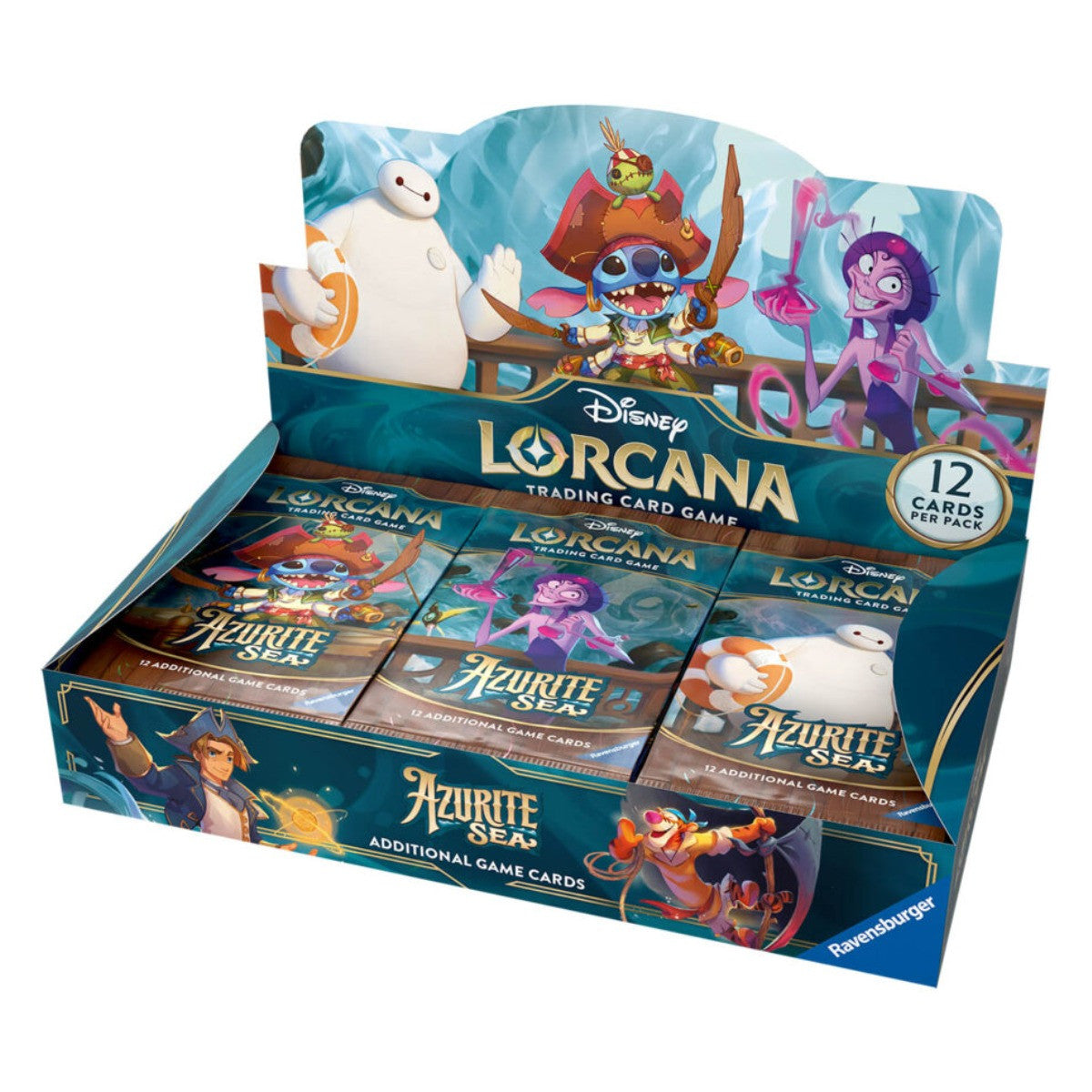 Disney Lorcana TCG Azurite Sea Booster Display 24 DSNYLOR6-BB