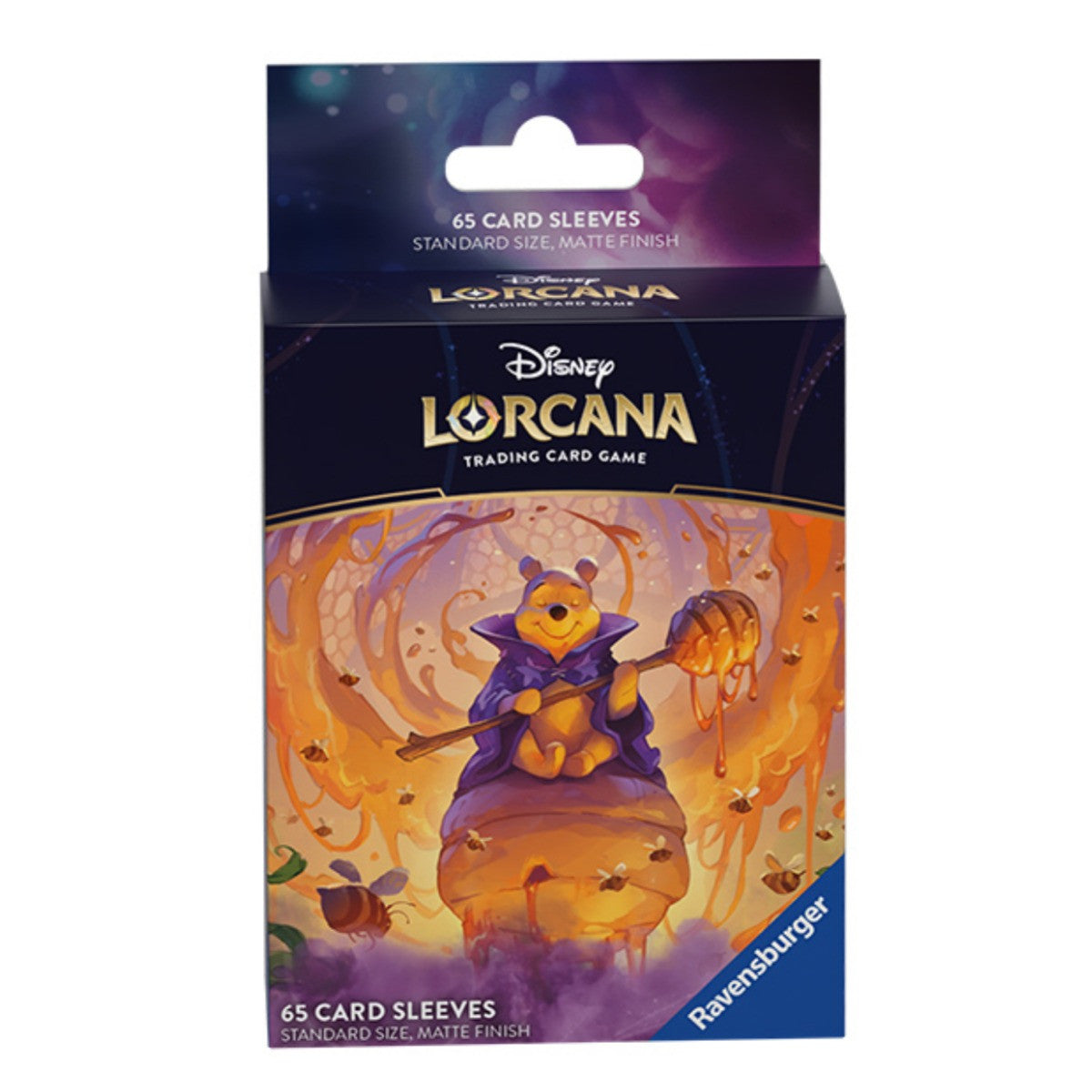 Disney Lorcana TCG Azurite Sea Card Sleeves, Winnie The Pooh 65ct DSNYLOR6-SLVE-B