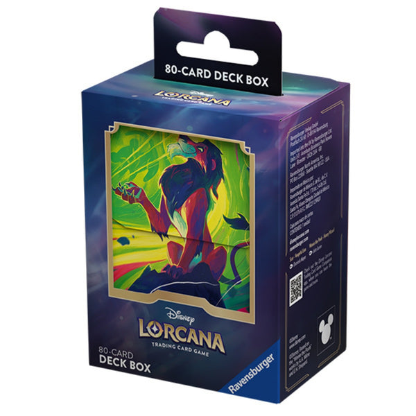 Disney Lorcana TCG Azurite Sea Deck Box Scar Vengeful Lion DSNYLOR6-DB-A