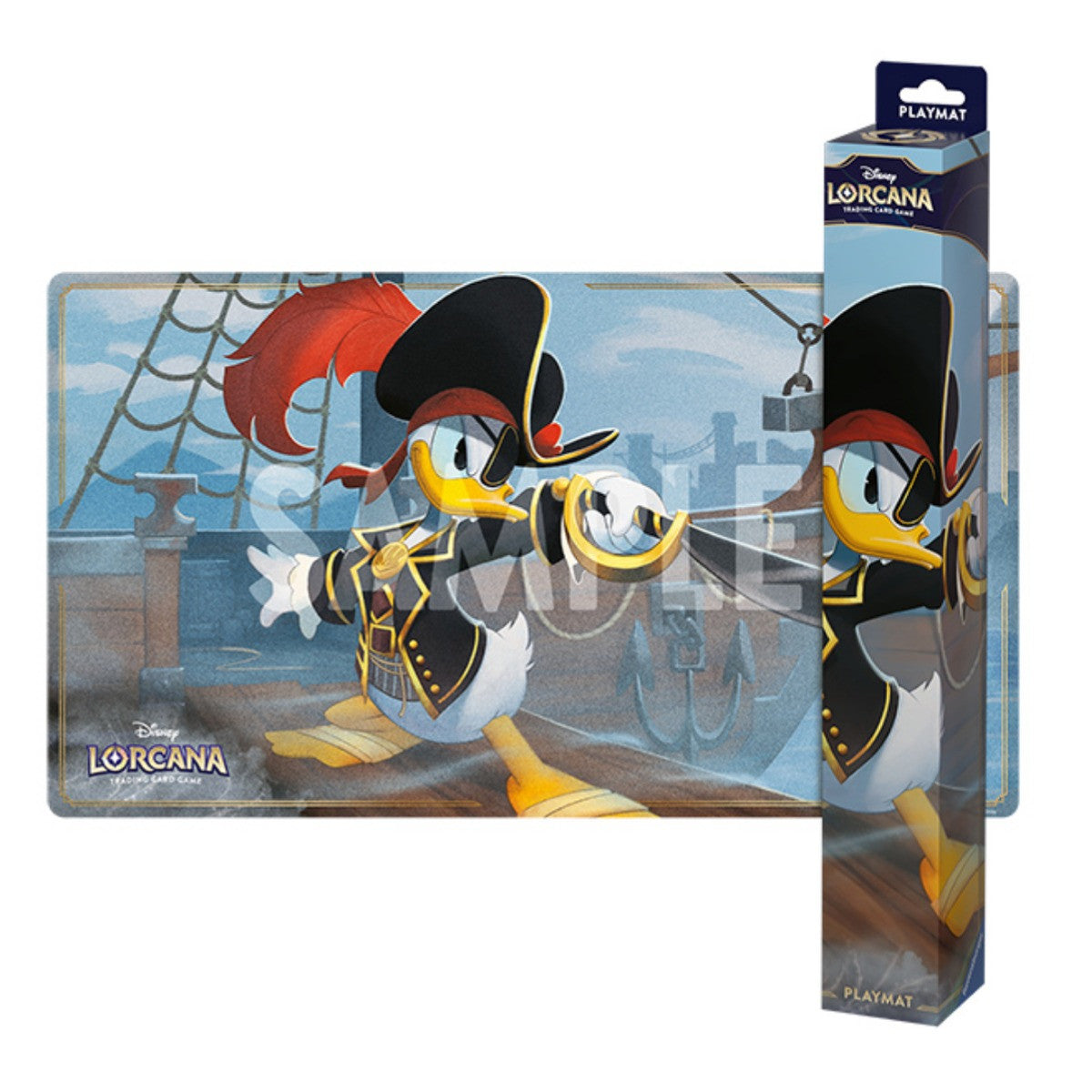 Disney Lorcana TCG: Azurite Sea Playmat Donald Duck Buccaneer DSNYLOR6-PMAT-A