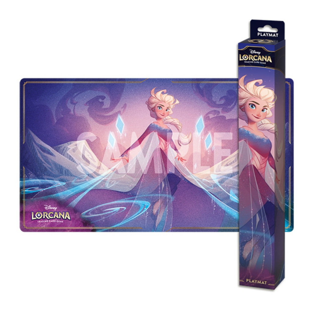 Disney Lorcana TCG: Azurite Sea Playmat Elsa The Fifth Spirit DSNYLOR6-PMAT-B