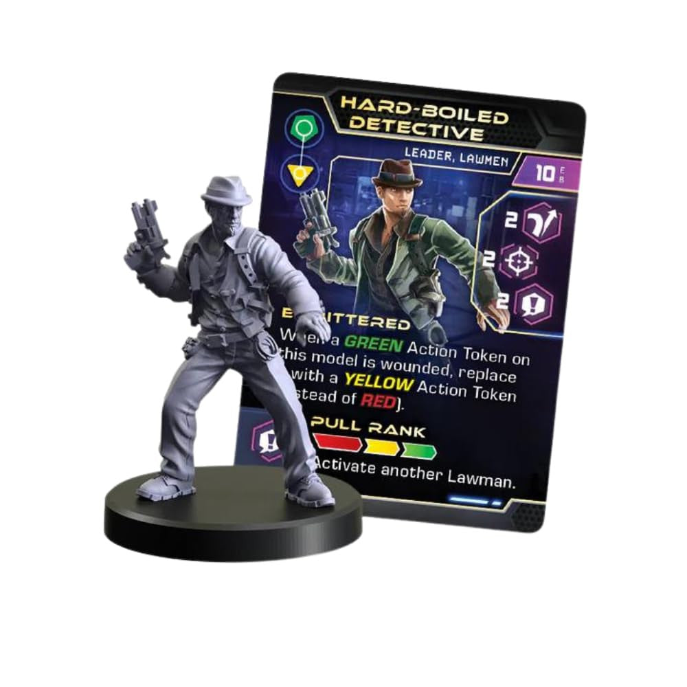 Monster Fight Club Cyberpunk Red Combat Zone Sticks & Rivers Lawmen MFC-45127