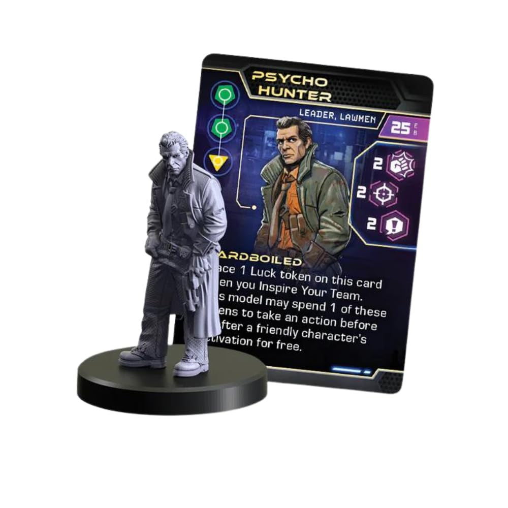 Monster Fight Club Cyberpunk Red Combat Zone Sticks & Rivers Lawmen MFC-45127