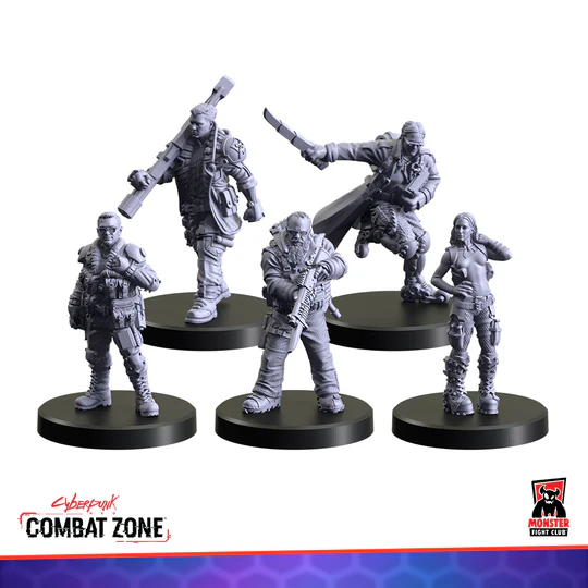 Monster Fight Club Cyberpunk Red Combat Zone Team Monster Edgerunners MFC-45009