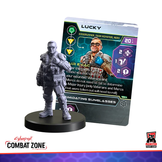 Monster Fight Club Cyberpunk Red Combat Zone Team Monster Edgerunners MFC-45009