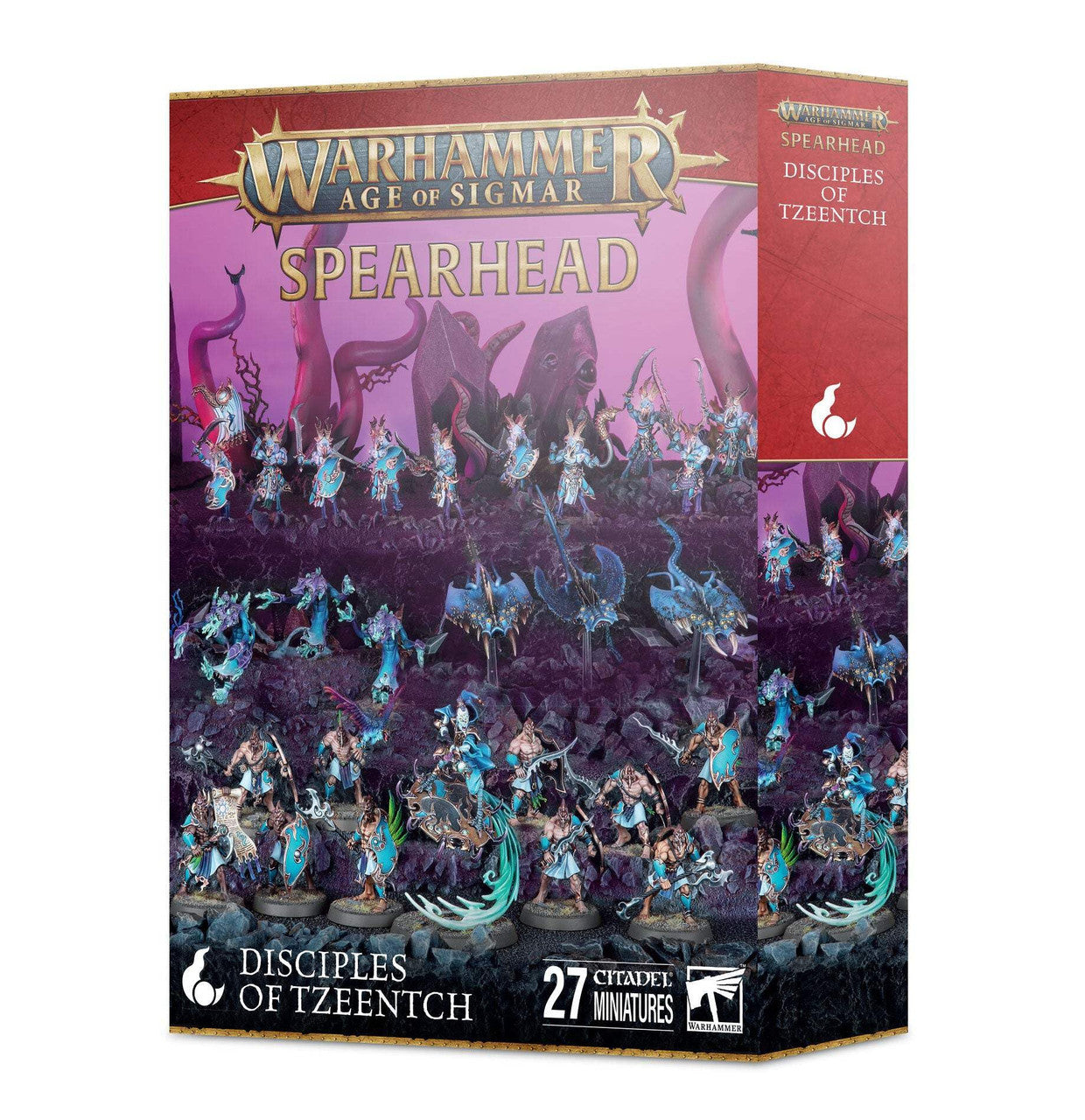 Games Workshop Warhammer Age Of Sigmar Spearhead Disciples Of Tzeentch 70-835