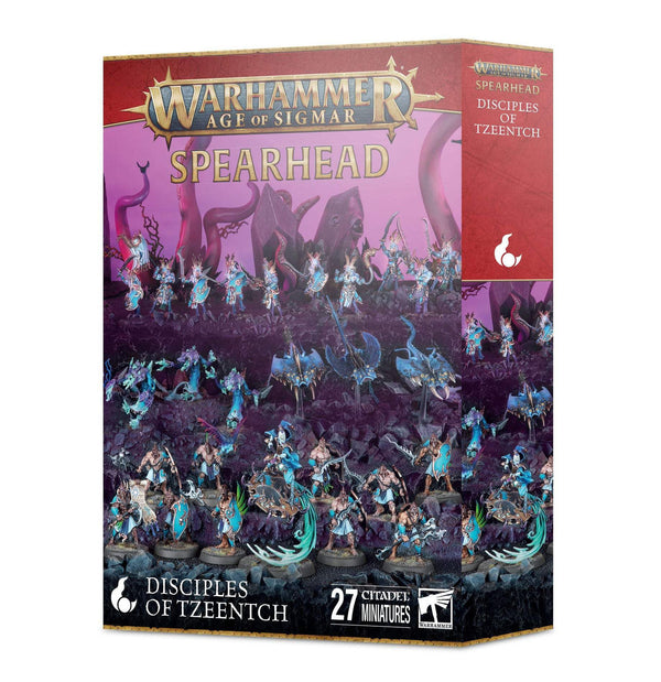 Games Workshop Warhammer Age Of Sigmar Spearhead Disciples Of Tzeentch 70-835