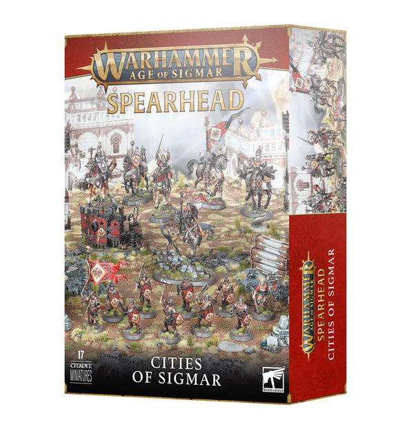 Games Workshop Warhammer Age Of Sigmar Spearhead Cities Of Sigmar Plastic Box 70-861
