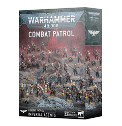 Games Workshop Warhammer 40K Combat Patrol Imperial Agents Plastic Box 73-681