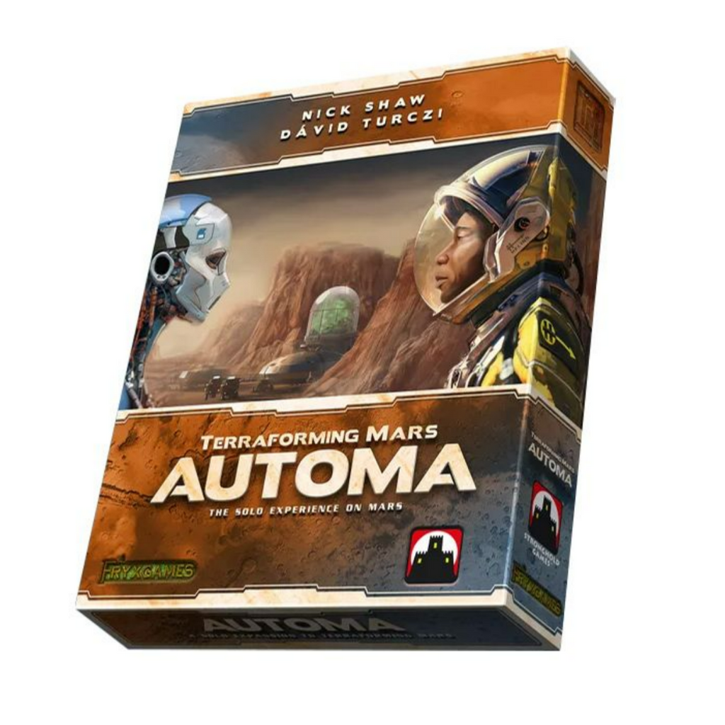 Stronghold Games Terraforming Mars Automa Expansion Solo Experience Algorithm Driven Corporations Special Cards Customizable Challenges All Expansions SHG7208