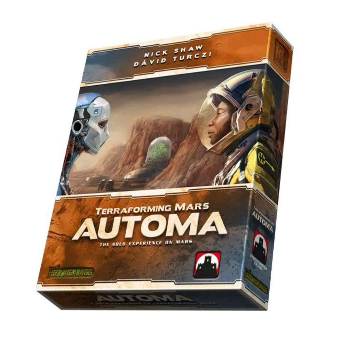 Stronghold Games Terraforming Mars Automa Expansion Solo Experience Algorithm Driven Corporations Special Cards Customizable Challenges All Expansions SHG7208