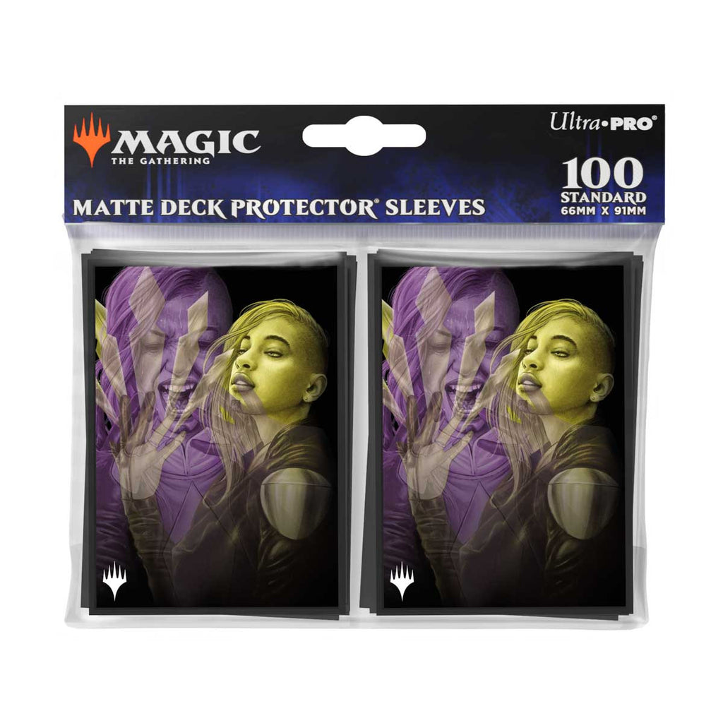 Ultra Pro Magic the Gathering CCG Duskmourn 100ct Deck Protector Sleeves Alt Art Key Character Mythic 3