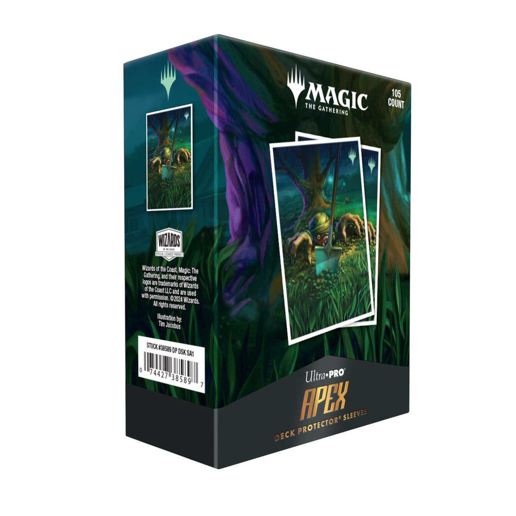 Ultra Pro Magic the Gathering CCG Duskmourn 105ct Apex Deck Protector sleeves Special Guest - Guest Artist 1