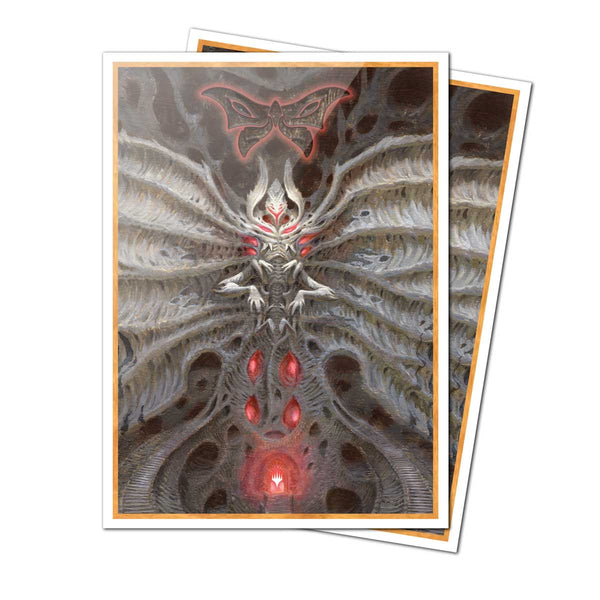 Ultra Pro Magic the Gathering CCG Duskmourn 105ct Apex Deck Protector sleeves Set Symbol UPI-38590