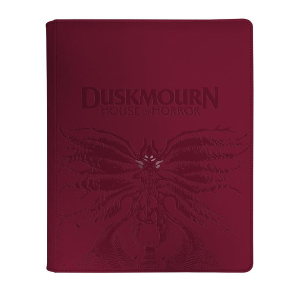Ultra Pro Magic the Gathering CCG Duskmourn 9-Pocket Premium Zippered PRO-Binder Set Symbol