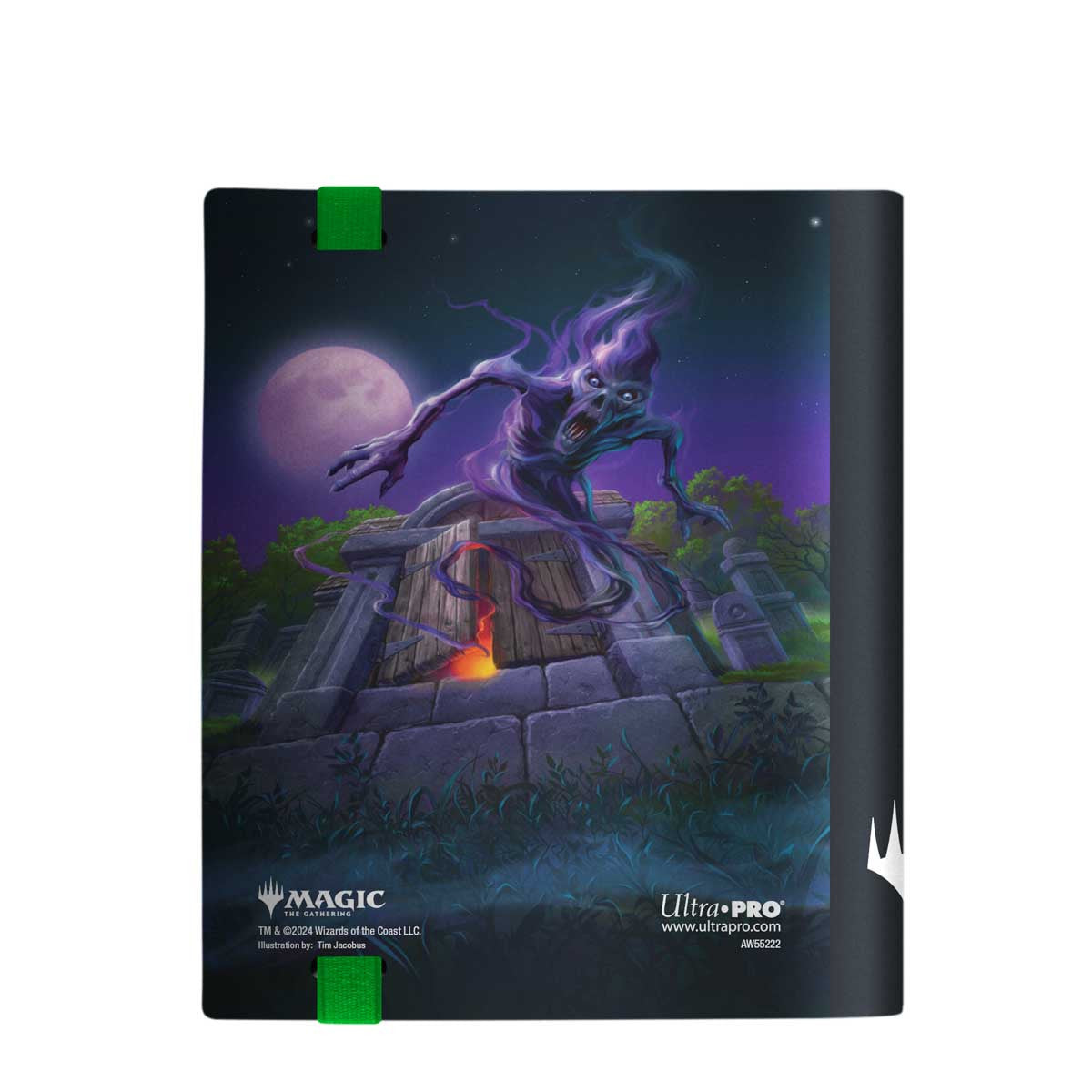 Ultra Pro Magic the Gathering CCG Duskmourn Exhume / Crypt Ghast4 Pocket PRO-Binder UPI-38603