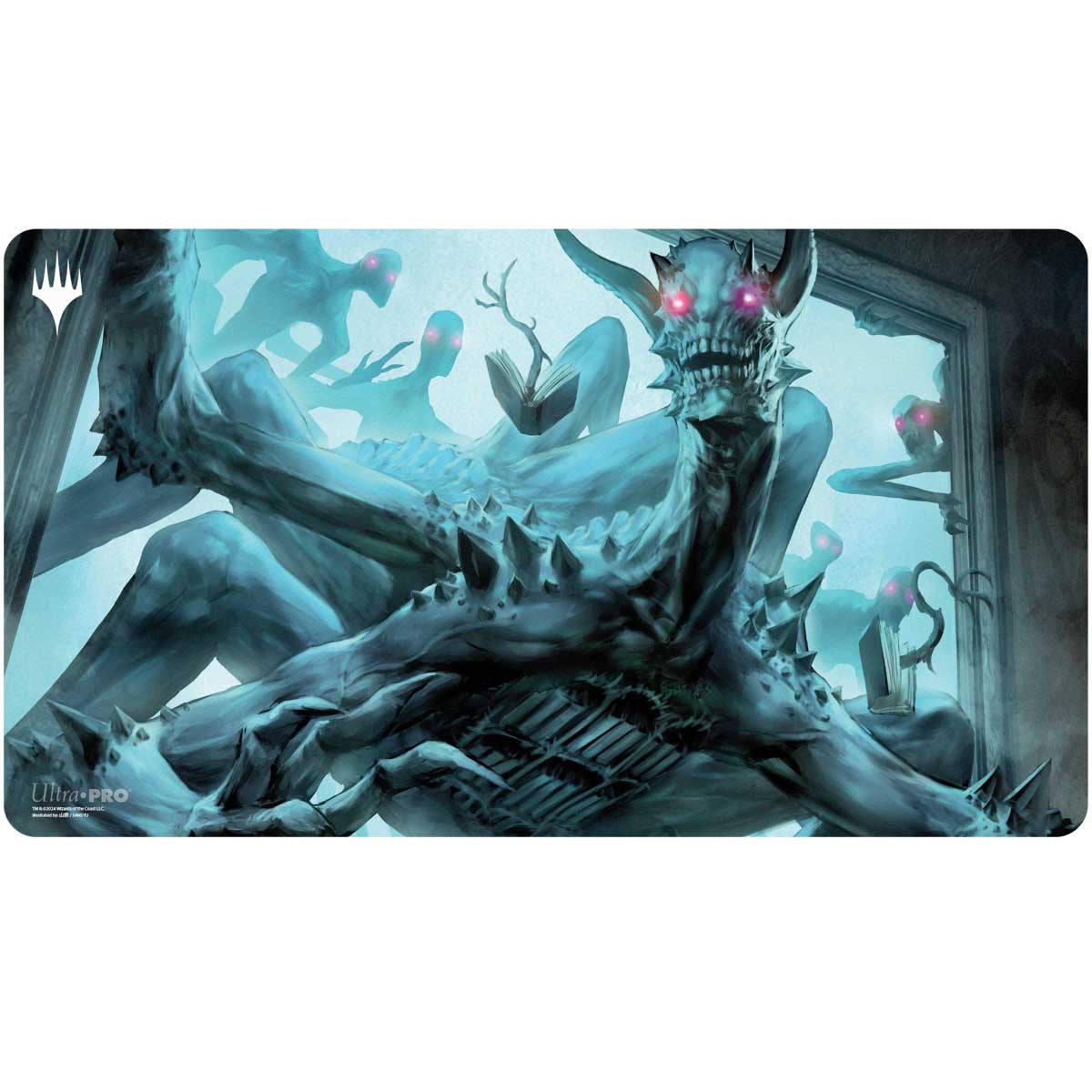 Ultra Pro Magic the Gathering CCG Duskmourn Playmat Mythic Cycle Blue