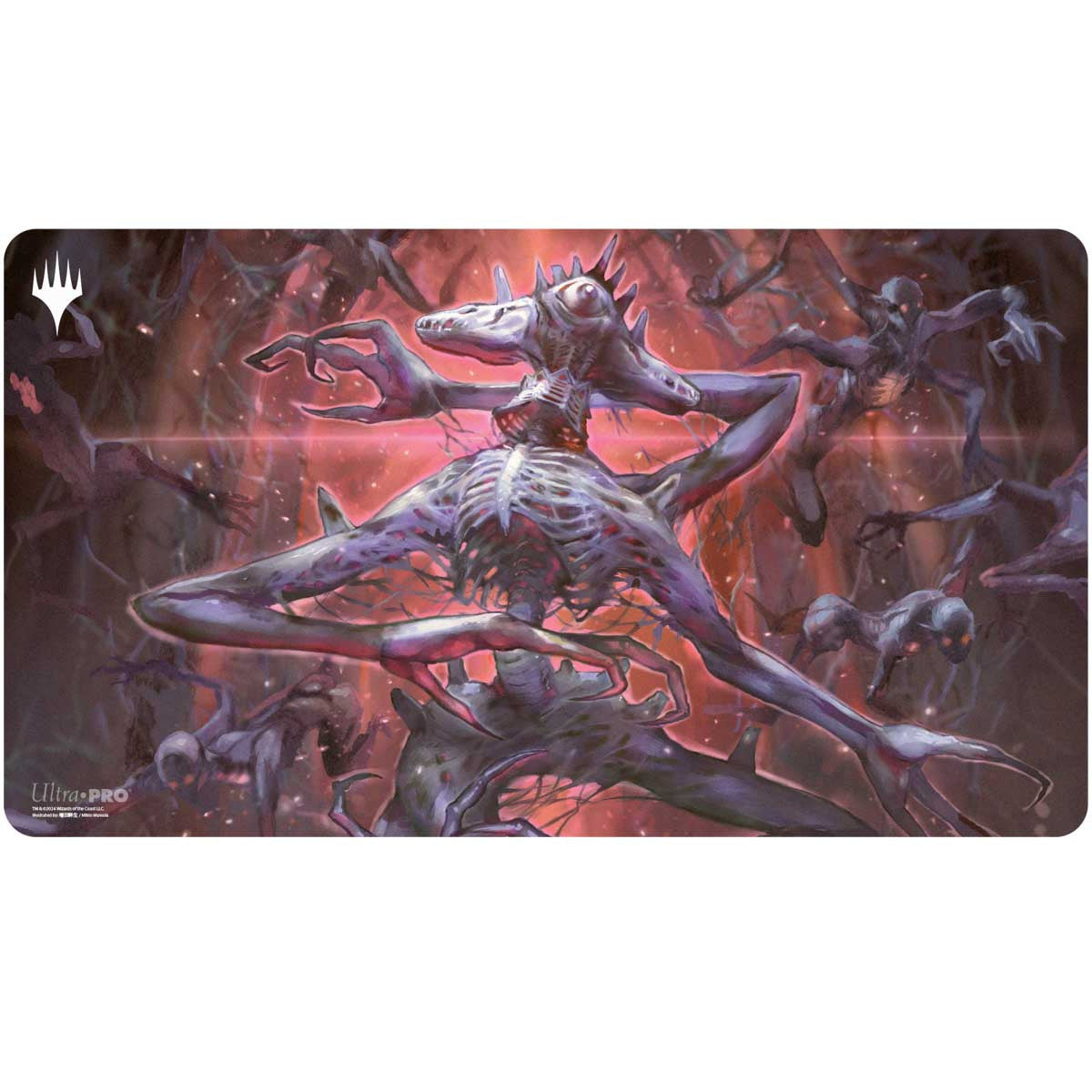 Ultra Pro Magic the Gathering CCG Duskmourn Playmat Mythic Cycle Black