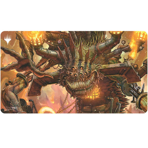 Ultra Pro Magic the Gathering CCG Duskmourn Playmat Mythic Cycle Red UPI-38622