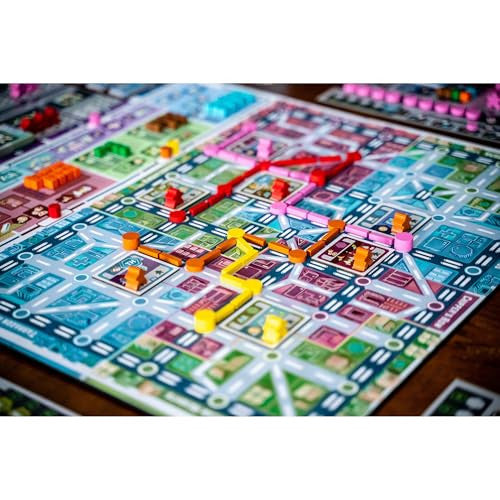 Inside Up Games Terminus Board Game Resource Management Subway Development Game IUG015