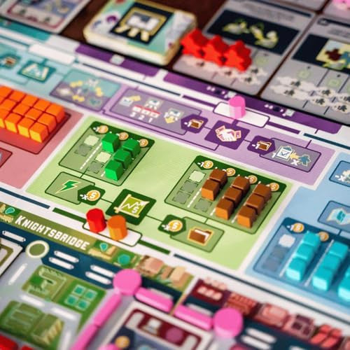 Inside Up Games Terminus Board Game Resource Management Subway Development Game IUG015