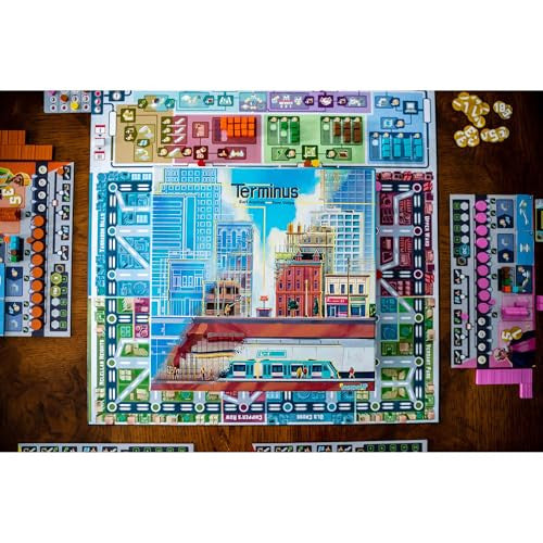 Inside Up Games Terminus Board Game Resource Management Subway Development Game IUG015