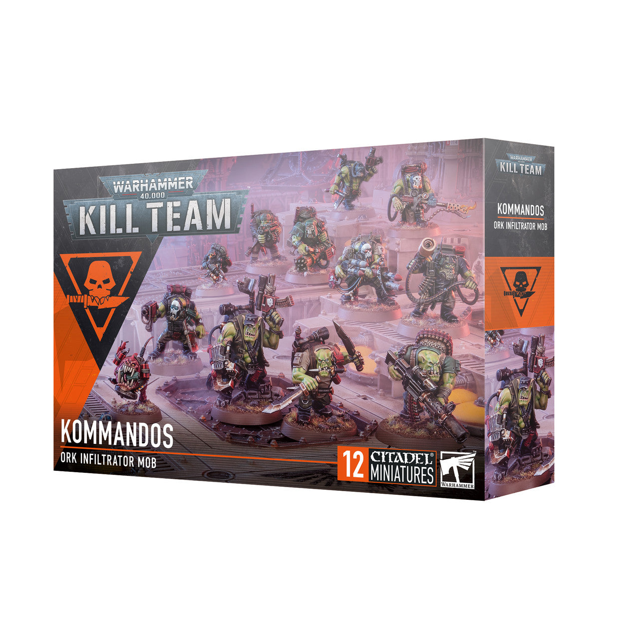 Games Workshop Warhammer 40K Orks Kill Team Kommandos Plastic Box 102-86