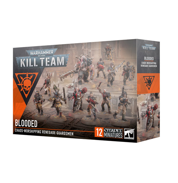 Games Workshop Warhammer 40K Chaos Space Marine Kill Team Blooded Plastic Box 103-02