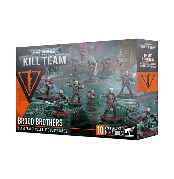 Games Workshop Warhammer 40K Genestealer Cults Kill Team Brood Brothers Plastic Box 103-31