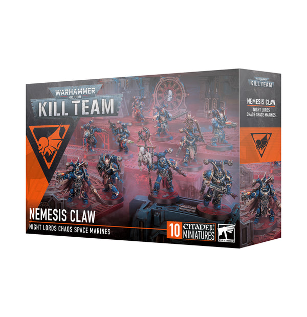 Games Workshop Warhammer 40K  Kill Team Nemesis Claw Plastic Box 103-43