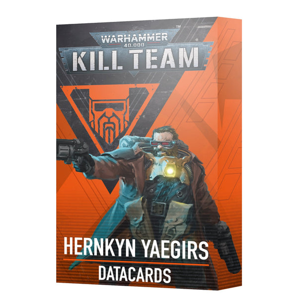 Games Workshop Warhammer 40K Leagues of Votann Kill Team Datacards Hernkyn Yaegirs English 103-80