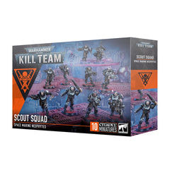 Games Workshop Warhammer 40K Space Marine Kill Team Scout Squad Plastic Box 103-44