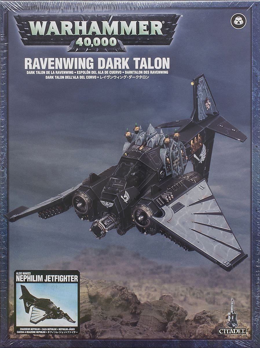 Games Workshop Warhammer 40K Dark Angels Ravenwing Dark Talon can be used as Nephilim Jetfigher Web Exclusive
