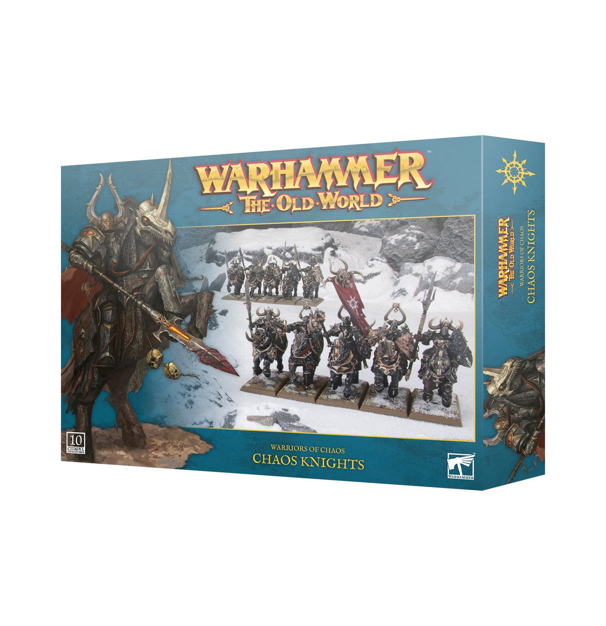 Games Workshop Warhammer The Old World Warriors Of Chaos Warriors Of Chaos Chaos Knights Plastic Box 08-09