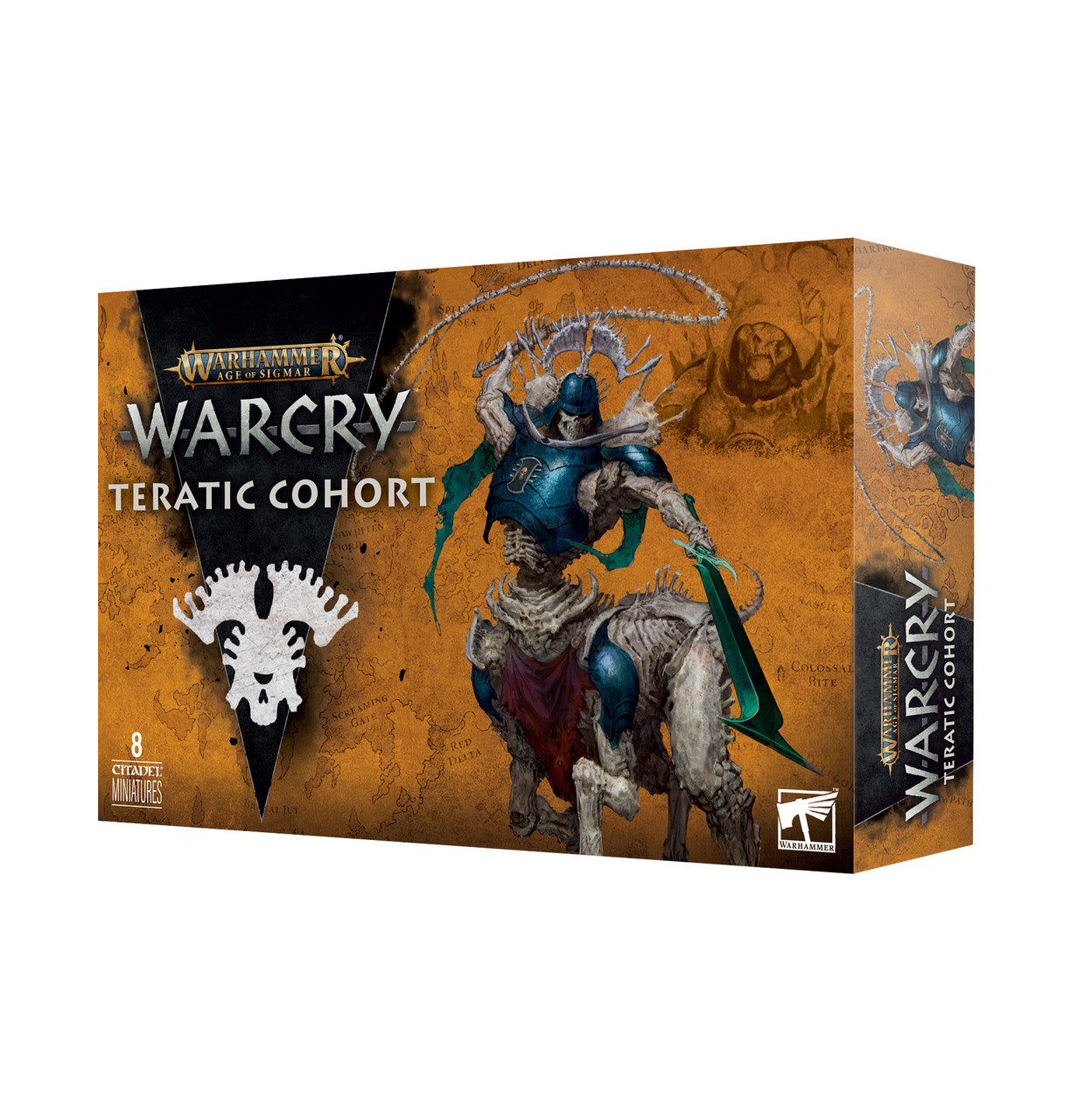 Games Workshop Warhammer Age Of Sigmar Ossiarch Bonereapers Warcry Teratic Cohort Plastic Box 112-22