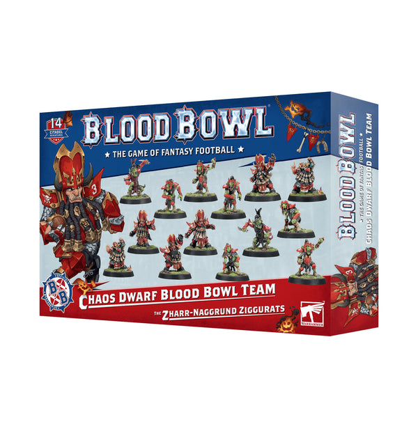Games Workshop Blood Bowl Chaos Dwarf Team Plastic Box 201-11