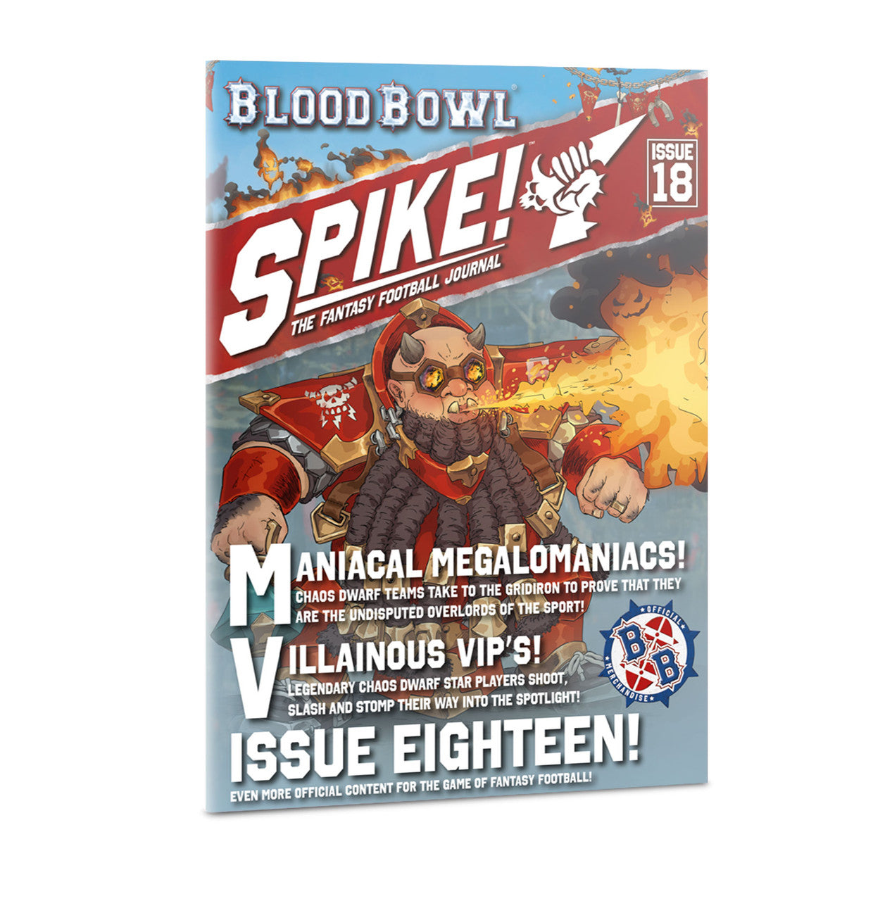 Games Workshop Blood Bowl Spike Journal 18 Book 202-48