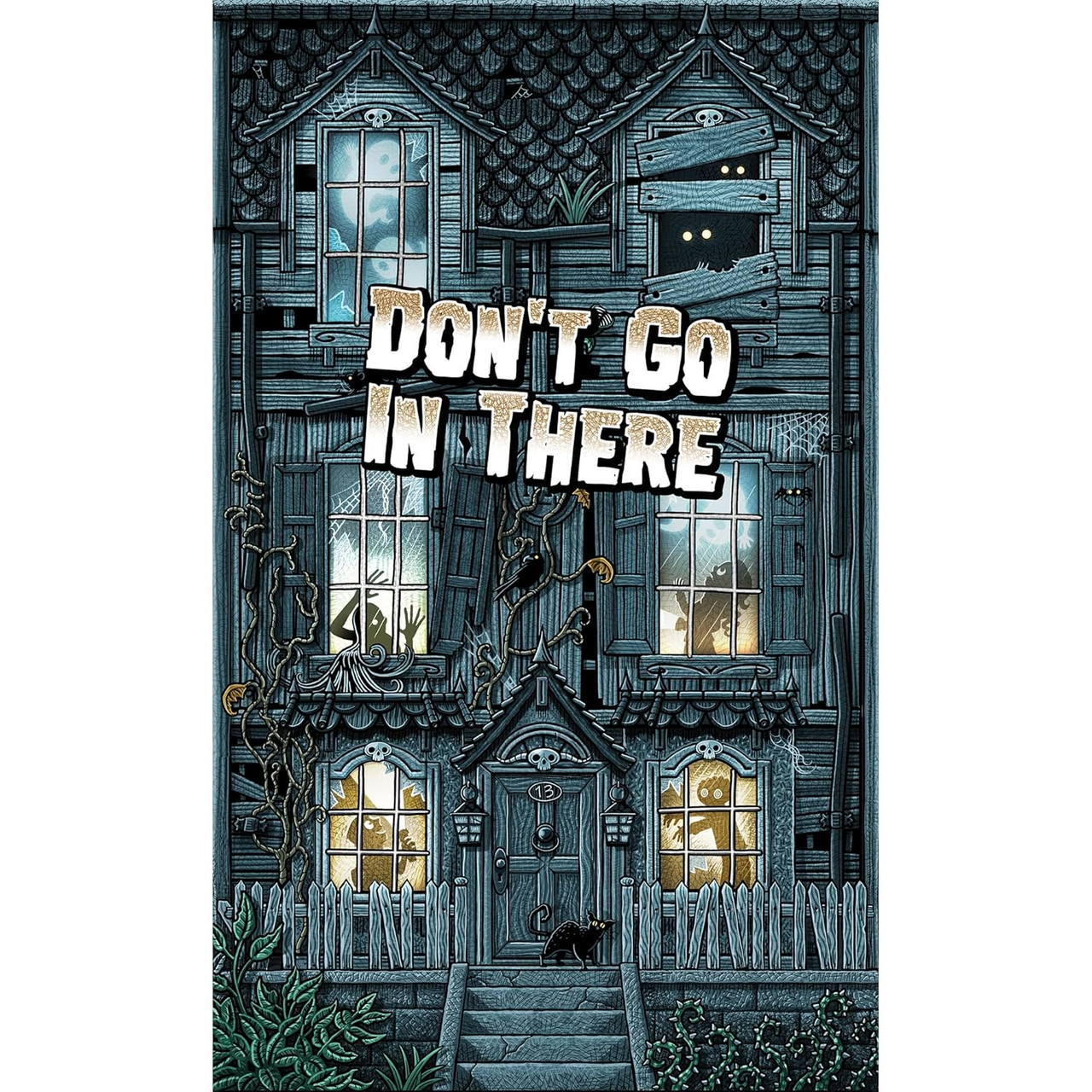 Road to Infamy Dont Go In There The Ultimate Haunted House Adventure Board Game DGIT DGIT