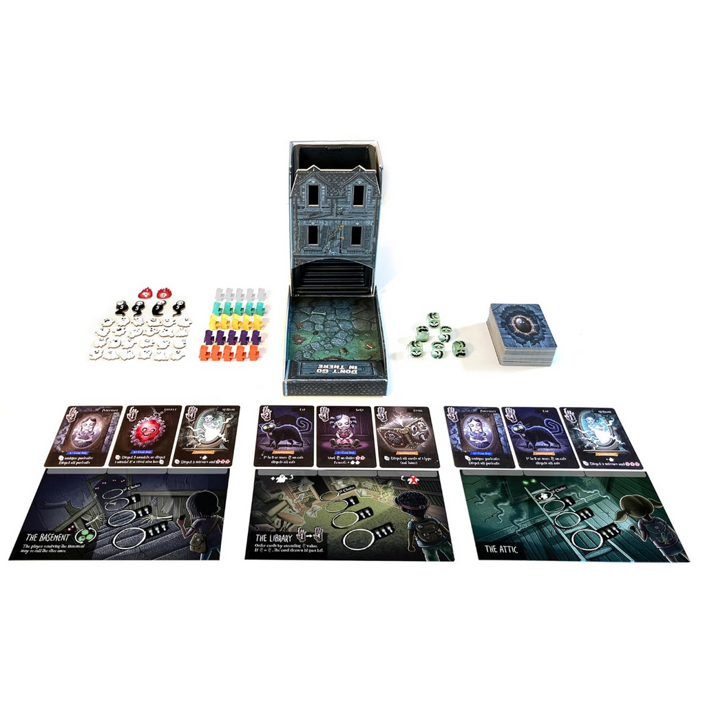 Road to Infamy Dont Go In There The Ultimate Haunted House Adventure Board Game DGIT DGIT