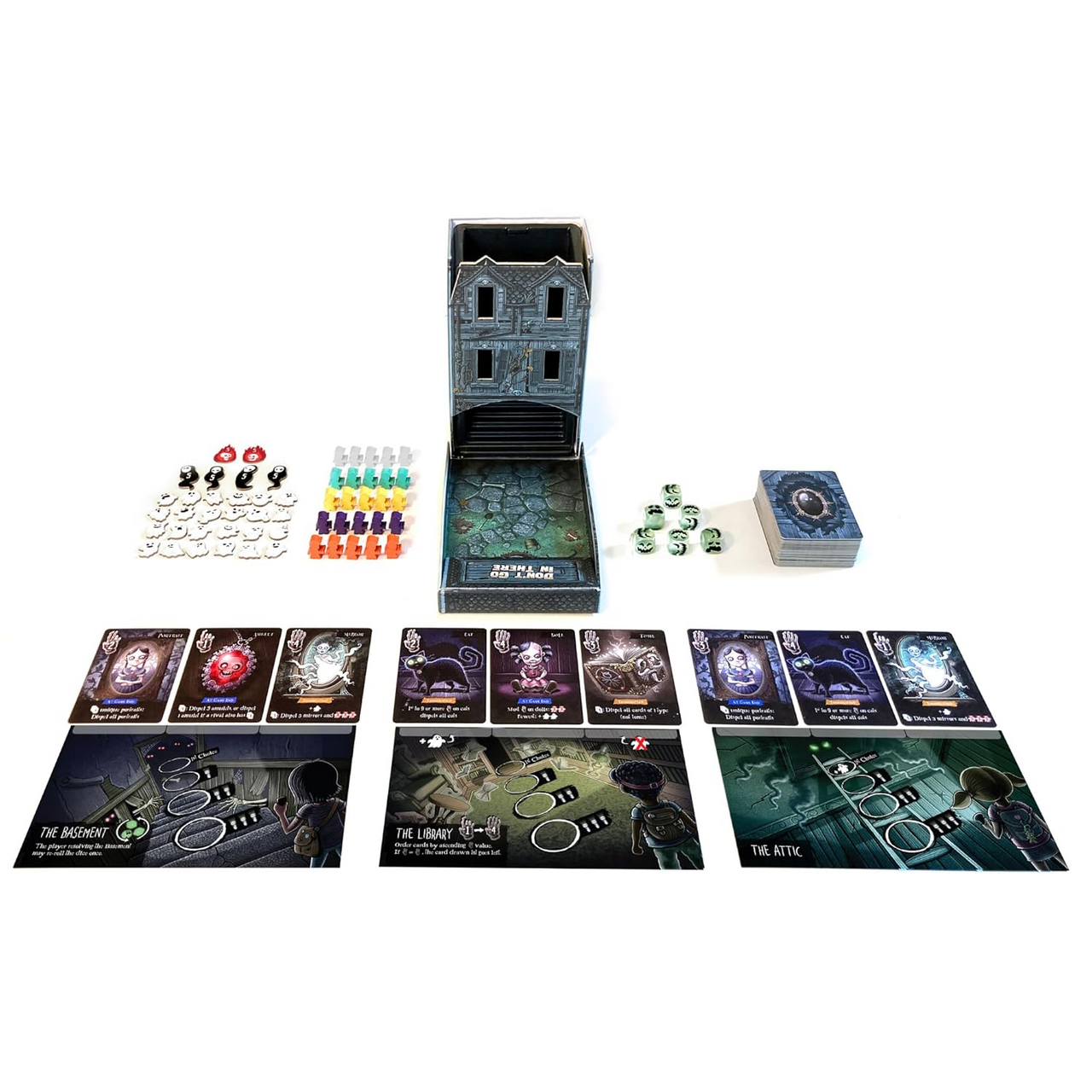 Road to Infamy Dont Go In There The Ultimate Haunted House Adventure Board Game DGIT DGIT