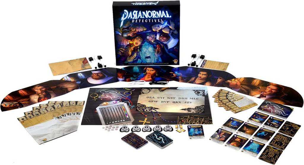 Lucky Duck Games Paranormal Detectives A Thrilling Ghost Investigation Board Game LKY PAR R01